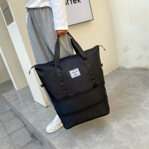Large Capacity Travel Bag for Women Multifunctional Luggage Handbag Gym Duffle Bag Business Trip Storage Organizer