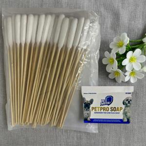 PetPro Advanced Flea & Tick Soap for Dogs and Cats + 50PCS COTTON BUDS