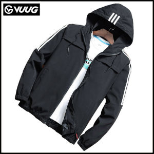 VUUG Áo Khoác Bomber Kẻ Sọc Thường Ngày Cho Nam Áo Hoodie Xu Hướng Mới 2022 Áo Khoác Đường Phố Cổ Bóng Chày Áo Khoác Gió Thời Trang Cho Nam (M-4XL)