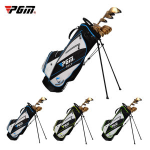 PGM Ultra-light Golf Stand Bag with Cover Portable Waterproof Golf Rack Bag Shoulder Strap 14 Pocket Travel Package