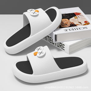 Free Shipping WomenS Summer New Style Indoor Home Slippers Thick-Soled Non-Slip Suitable For Bathroom Use And Can Also Be Worn Outdoors Cute Design Also Available For Men