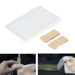 30Pcs Male Disposable Transparent Urine Collector Urine Collection Bag Lid/Fixer Strap 1700ml
