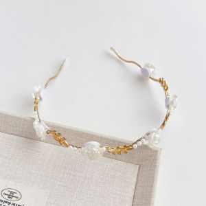 K9S - Bando Bunga Bahan Metal Cantik Bando Mahkota Bunga Fashion Wanita