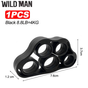 Silicone Finger Gripper Exerciser Hand Grip Strengthener Wrist Stretcher Five-finger Expander Trainer Hand Resistance for Men Women Fitness Equipment