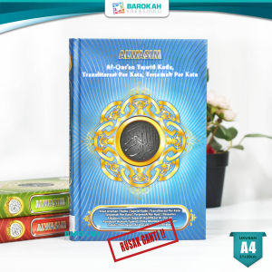 Al Wasim Alquran dan Artinya Lengkap A5 Tajwid Warna Ukuran Besar Al Quran Terjemahan Latin Perkata