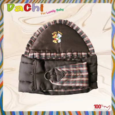 Gendongan Bayi Samping Topi Bordir Twill Dachi (G012)
