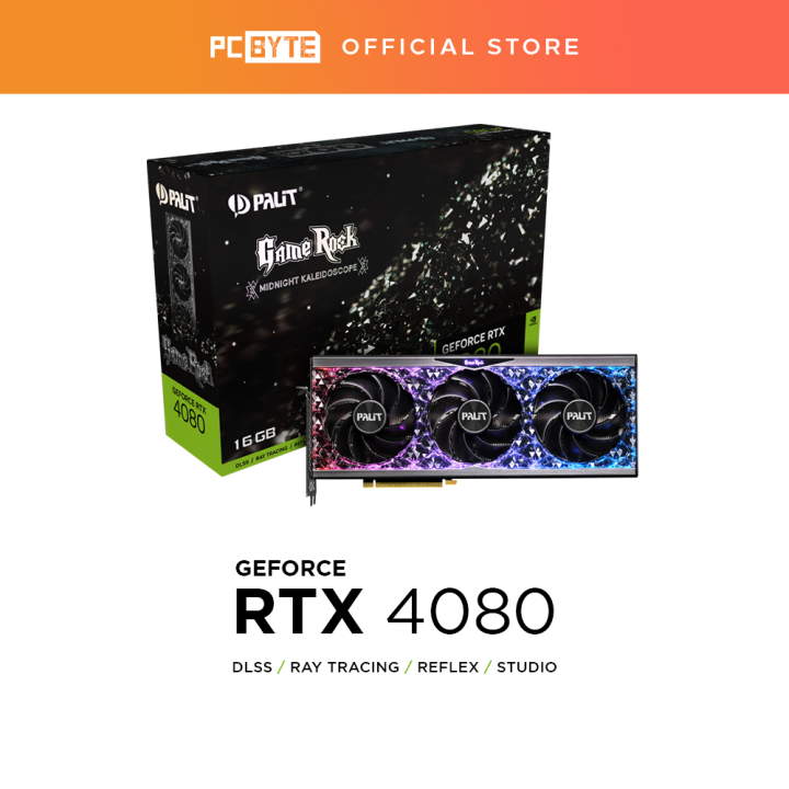 Palit GeForce RTX 4080 GAMEROCK 16GB GDDR6X Graphic Card | Lazada