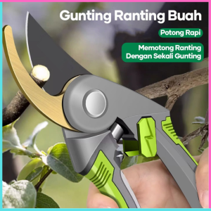 COD Cepat LAINUO Gunting Dahan 8 Inch Dan Ranting Bunga Tanaman Gunting Kebun /Pruning Shears Alat Potong Dahan Gunting Tanaman -KNIFEZER-LN-8002