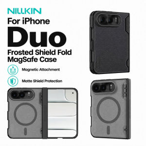 NILLKIN Magnetic Case For iPhone Duo Fold Built-in Magnet TPU + PC Hard Back Cover Shockproof CA4019