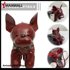 【New Arrival】 กระเป๋าสะพายข้างผู้ชายทรง Bulldog ผลิตจากหนัง PU คุณภาพสูง ดีไซน์น่ารัก เหมาะสำหรับเดินทางและกิจกรรมในชีวิตประจำวัน