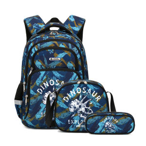 Cartoon Unicorn 3 Piece Set School Bags For Girls Boys Kids Space Backpack Primary School Students Backpack With Lunch Box2026