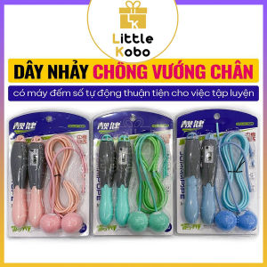 [2in1] Dây Nhảy Có Đếm Số Lõi Thép Chống Vướng Chân Dây Nhảy Không Dây Không Gian Hẹp Văn Phòng 1325