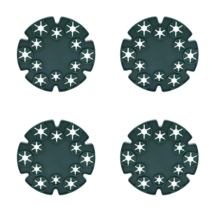 Circular pillar climbing trellis garden bamboo tray plastic wrapped steel pipe fixing frame bamboo pole tripod plant fixator bamboo pole