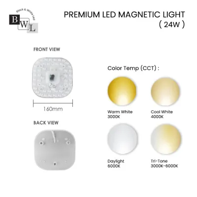 BWL LED LIGHT 24W 36W Ceiling Light Replacement/Magnetic Light/Ceiling Lamp Light