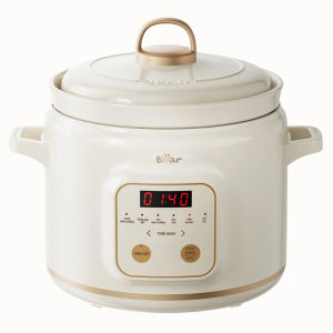 Nồi Nấu Chậm Bear DDG-E20M1 (SC-4H20Q) - 2L 175W Lòng Gốm Sứ 6 Chế Độ Tích Hợp - Hàng Chính Hãng