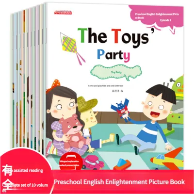 10books Story books colored MEDIUM 24 pages The Best Bedtime Stories in full color in English
