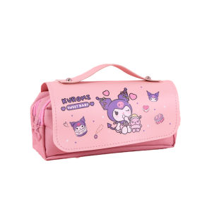 กระเป๋าดินสอ อเนกประสงค์ ขนาดใหญ่ จุของได้เยอะ ลายการ์ตูนคุโรมิ สําหรับนักเรียน SEOULGLOW