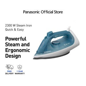Panasonic NI-S430 Steam Iron With Powerful Steam For Quick And Easy Ironing NI-S430GSK