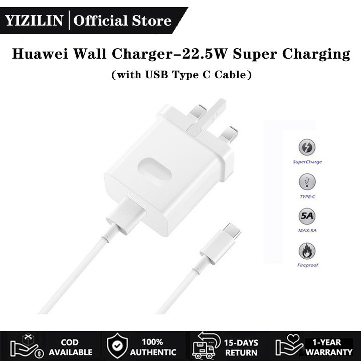 Huawei Charger Type C Super Fast Charging Adapter