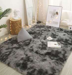 [SG Stock] Nordic carpet super soft plush living room bedroom floor mat room bedside anti-slip mat