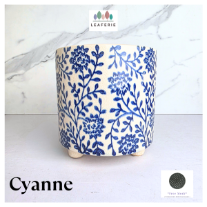 The Leaferie Cyanne plant pots Ceramic flowerpot flowerpots flower pot planter planters