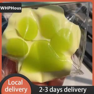 [COD] WHPHous Ship within 24 hours Soft Sticky Texture Silicone Green Grape Cat Paws Toys Slow Rebound Decompression Toy Reduce Stress Kids Toys Gifts