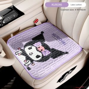 YUNAFIN Hello Kitty Car Seat Cushions My Melody Sanrio Lumbar Cushion Set Cartoon Ventilated Latex Seat Cushions