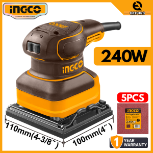 INGCO 240W PALM SANDER | SQUARE SHEET | PS2416