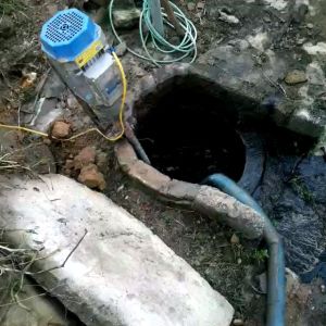 Bộ hút bùn bioga bể phốt kèm động cơ 2.2kw