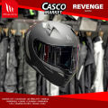 MT REVENGE 2 SOLID PLAIN COLOR FULL FACE SINGLE VISOR MOTORCYCLE HELMET. 