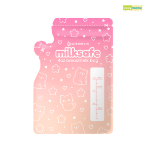 Babymama - Wisemom Milksafe Breastmilk Bag with Spout 4oz - 30s