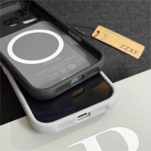 Original Heat Dissipation Magne Wireless Charging Case for iPhone 17 Air 16 15 14 13 12 Pro Max 11 Matte Soft Phone Cover