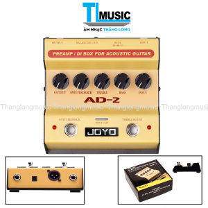 JOYO AD-2 Acoustic guitar preamp bàn đạp DJ hộp dành cho cgười chơi guitar & tín đồ guitar