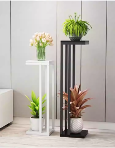 VNH-544 Kệ kê chậu hoa chậu cây cảnh mặt gỗ vuông cao 55cm 75cm 95cm trang trí trong nhà phòng khách ban công...