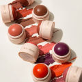 Lucky Beauty Blush & Lip Cream in Dare. 