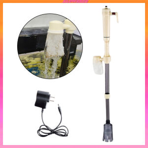 Máy hút vệ sinh đáy hồ cá cảnh bể cá cảnh chạy điện chạy pin đa năng 2 in 1 BH uy tín