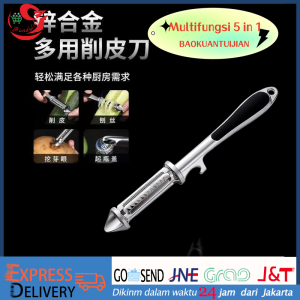 Multifungsi Peeler Knife Bahan Stainless/Alat Kupas Buah Sayur/Pengupas Buah Sayur