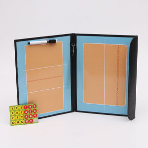 Ball Folding Tactical Board Basketball Football Volleyball Tactical Board Portable Tactical Board Magnetic Double-Sided Tactical Board