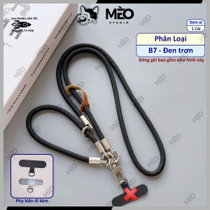 Dây Đeo Cổ Bện Nylon 2 IN 1 ĐEO CỔ TAY VÀ ĐEO CỔ - Chống Đứt Gãy Độ Chống Thất Lạc Cho Tất Cả Điện Thoại - 983