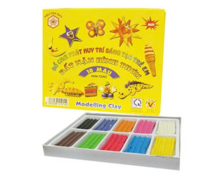 Đất Sáp Nặn Hình Thơm Hada 10 Màu Chuẩn - Đồ Chơi Sáng Tạo An Toàn Cho Bé Từ 3 Tuổi