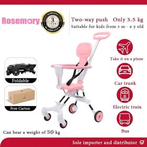 4-in-1 stroller go out portable with 3-in-1 folding two-way baby basket safety seat stroller