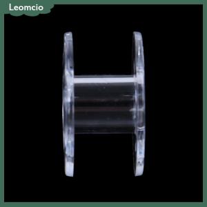 [Leomcio] 10 50ชิ้นกระสวยพลาสติกจักรเย็บผ้าสำหรับด้ายอุปกรณ์เสริม bobbins