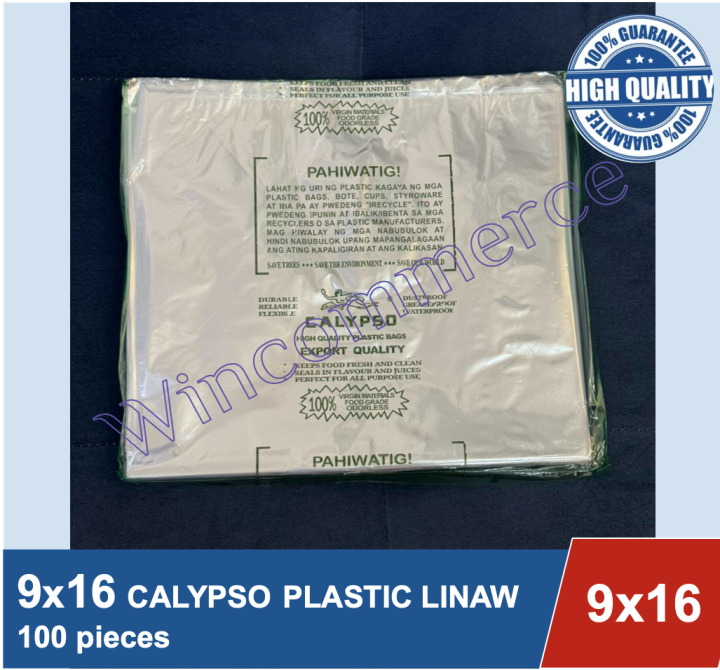 Plastic Linaw 9 x 16 (Linaw) Calypso Plastic / 100 pcs per pack ...