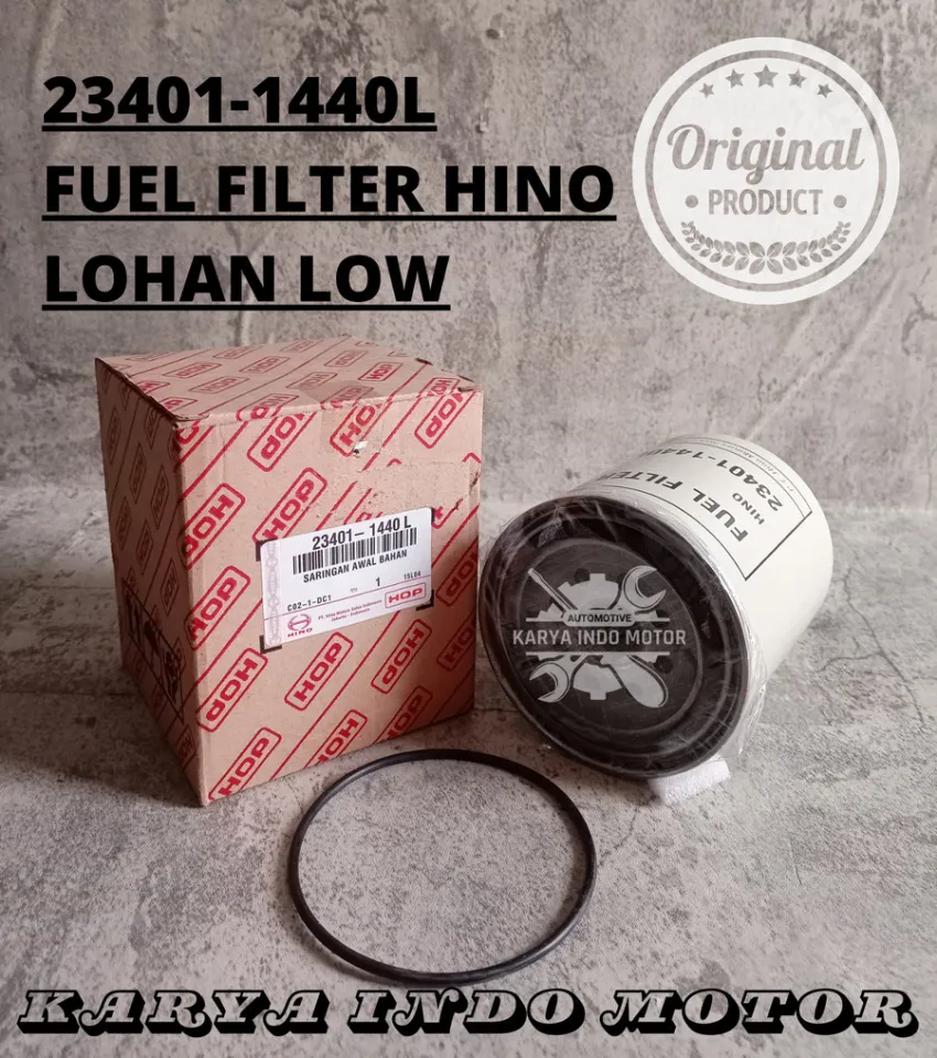 Fuel filter Low Hino Lohan Filter solar bawah Hino Lohan 23401