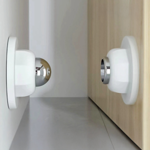 Chặn cửa chống va đập bộ giữ cửa nam châm từ tính sillicon keo không đục khoan làm hỏng tường MEHOM- CC01