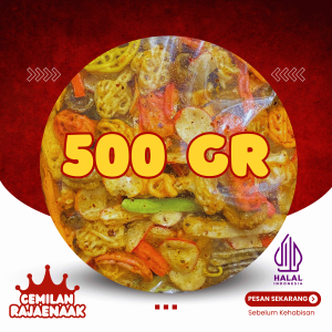 Kerupuk Seblak Mix Campur Pedas Daun Jeruk 1Kg 500Gr 250Gr 100Gr Bumbu Melimpah Sebring Mix