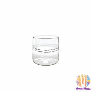 ถ้วยแก้วสไตล์เกาหลี ถ้วยชาผลไม้ เครื่องดื่มเย็น ๆ สกรีนตัวหนังสืดำ Glasses