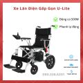 Xe Lăn Điện Xe Đẩy Cho Người Già Người Bệnh Người Khuyết Tật, Xe Lăn Điện U-Lite Gấp Gọn Mẫu Sang Trọng. 