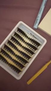 CORUSCATE Cat Eye Lash Clusters Spikes Eyelash Cluster Lashes Spiky Manga Pre-Mapped Lashes D Curl Cluster Eyelash Extensions Mega Volume Individual Lashes Wispy Anime DIY 9-18mm Dramatic Fluffy