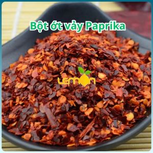 [COMBO] Bột ớt PAPRIKA VẢY tạo màu đỏ tự nhiên dùng cho khô bò kim chi